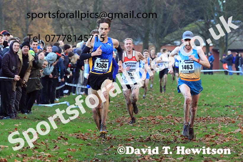 Senior Men and Under-23s, 2023 British Athletics Cross Challenge, Sefton Park, Liverpool. Photo: David T. Hewitson/Sports for All Pics
